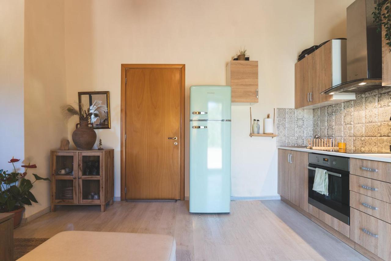 Ampelos Cretan Villa - Private Pool & Heated Ozone Jacuzzi Yerolákkos المظهر الخارجي الصورة