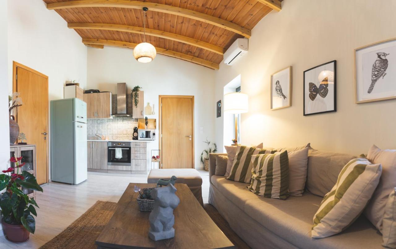 Ampelos Cretan Villa - Private Pool & Heated Ozone Jacuzzi Yerolákkos المظهر الخارجي الصورة