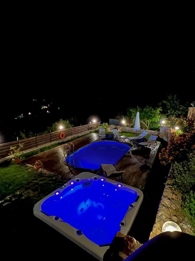 Ampelos Cretan Villa - Private Pool & Heated Ozone Jacuzzi Yerolákkos المظهر الخارجي الصورة